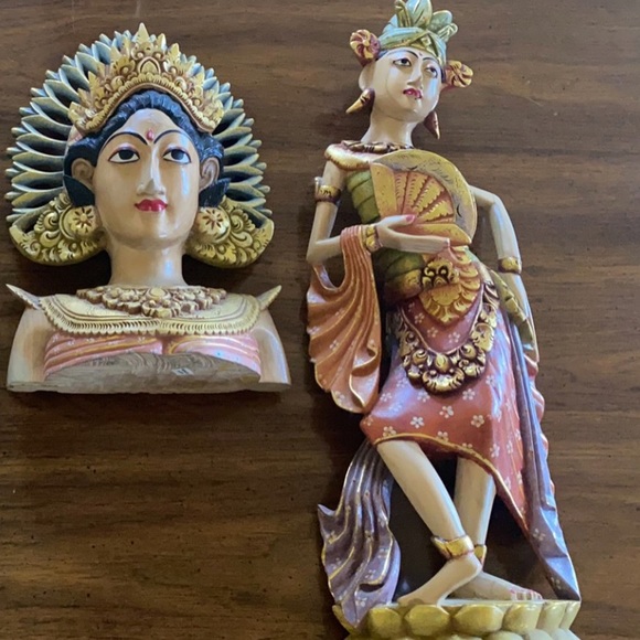 Vintage Balinese Peacock Dancer - Picture 3 of 11